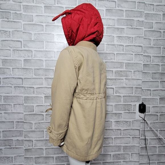 Coco Rita Zip in/out Lined Girl's Coat with Ears, size 110 (US size 4) - Picture 6 of 12